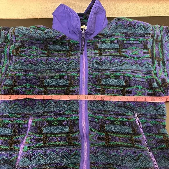 Vintage Columbia 90s Style Glacial Zip Fleece Jacket - Picture 13 of 15
